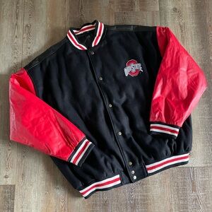 🚨SOLD🚨 Vintage 90s Ohio State Buckeyes Steve and Barry’s Bomber